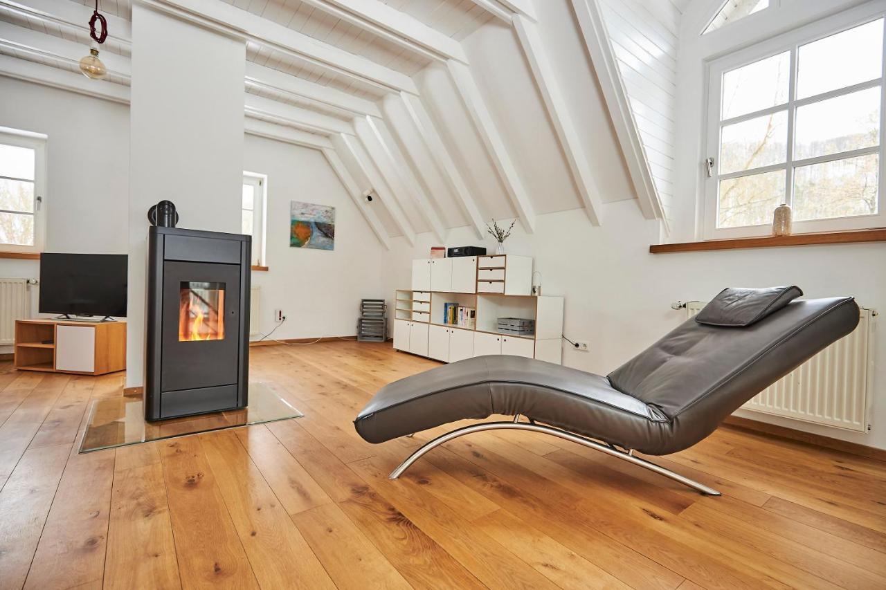 Komfortables Ferienhaus - Traumhafte Entspannung In Purer Natur Gellershausen Exteriör bild