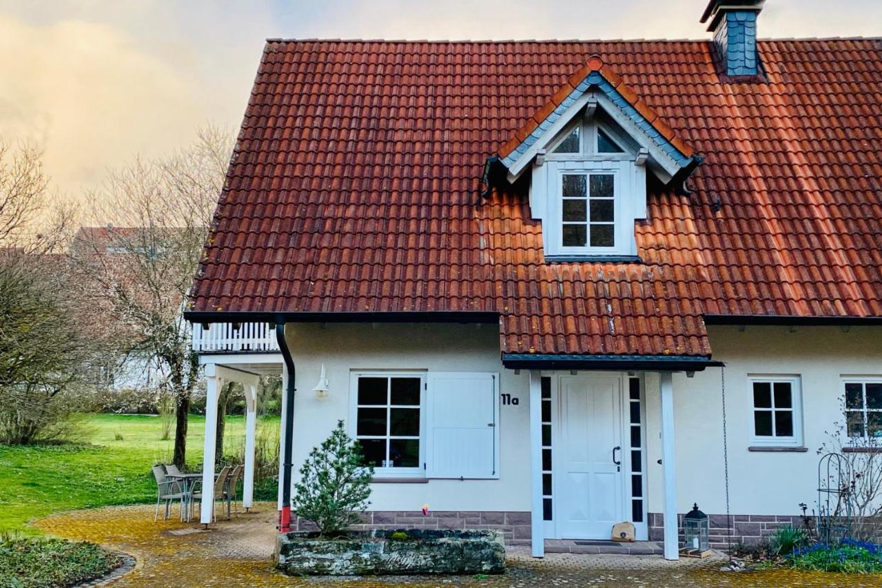 Komfortables Ferienhaus - Traumhafte Entspannung In Purer Natur Gellershausen Exteriör bild