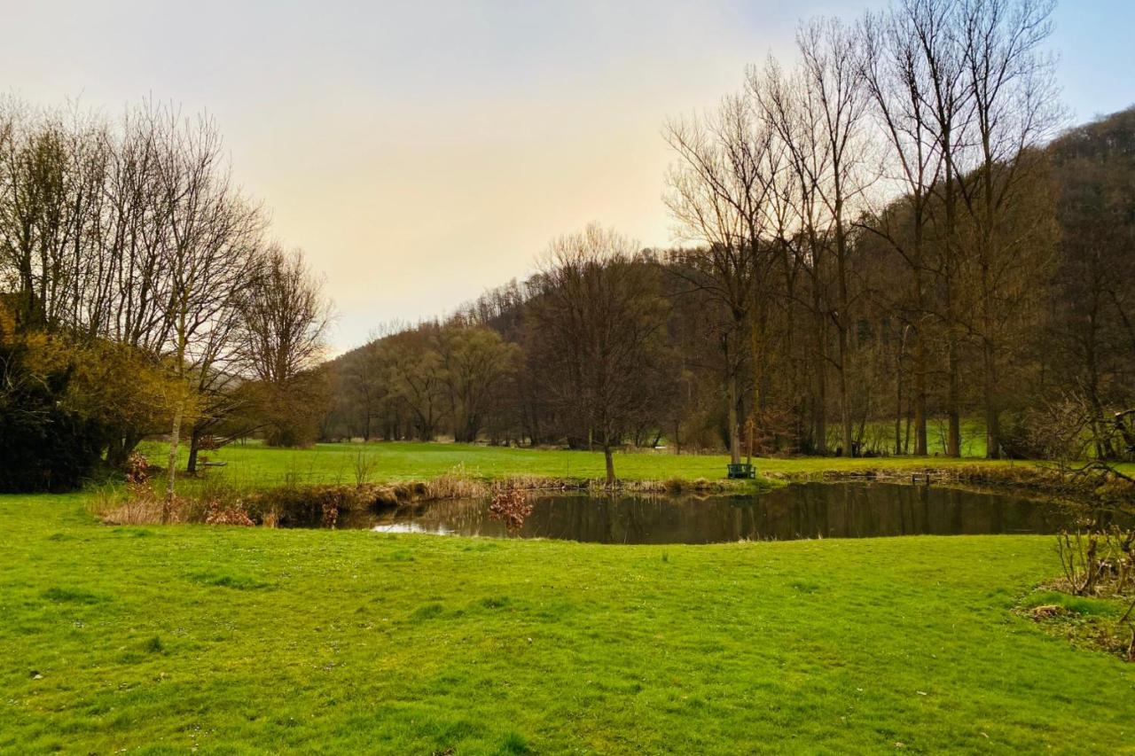 Komfortables Ferienhaus - Traumhafte Entspannung In Purer Natur Gellershausen Exteriör bild